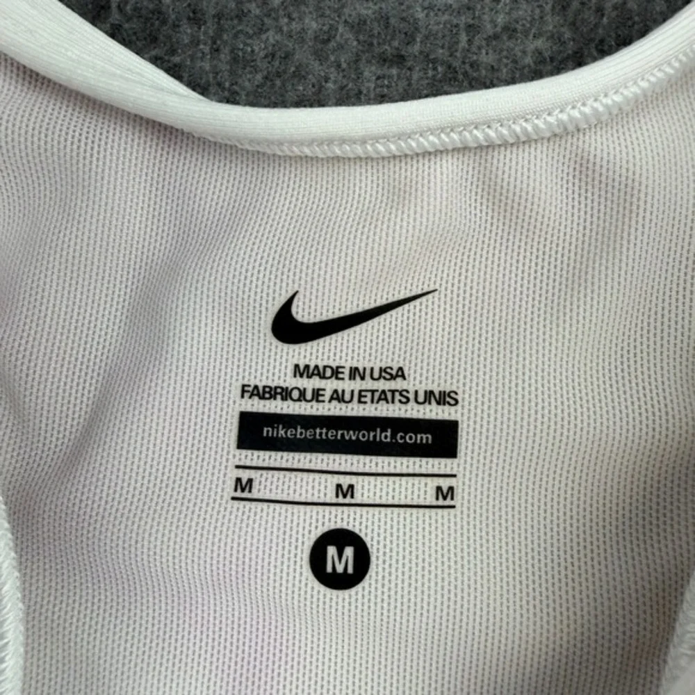 Nike Tank Top Women's Medium White‎ Georgia Bulldogs Track Singlet 054652-XXX